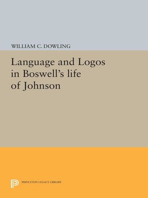 cover image of Language and Logos in Boswell's Life of Johnson